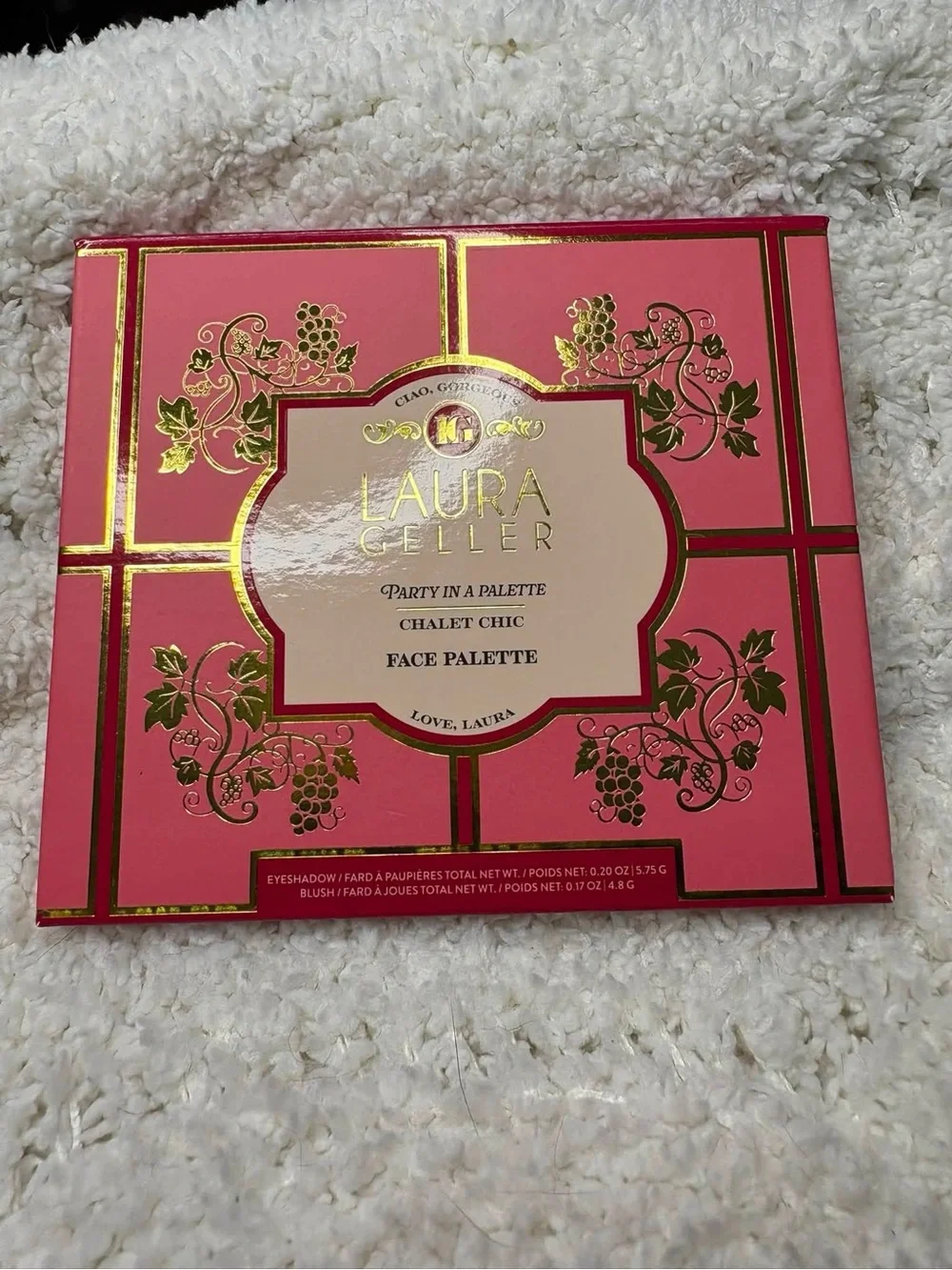 Laura Geller Party in a Palette Chalet Chic Face Palette - Pink & Gold